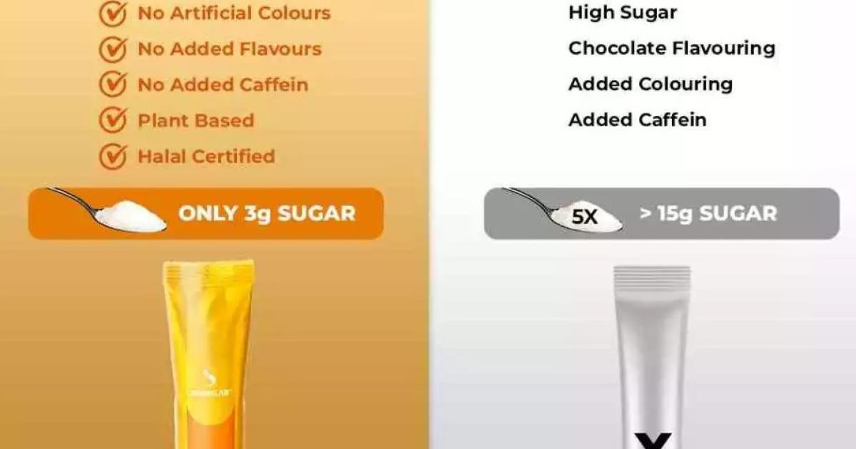 Arabica Coffee Healthy Diet Drink NOGULA CAFFE SweetLAB 10 Sachets