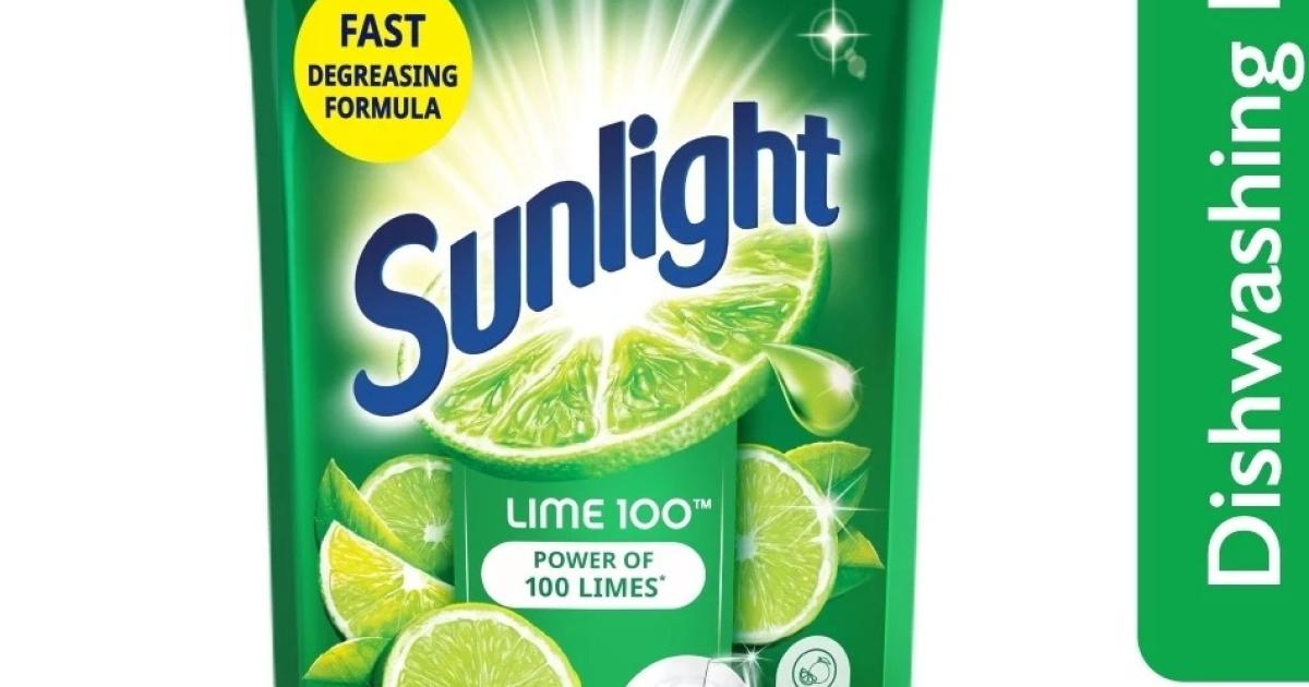 Sunlight Dishwash Refill Lime 700ml Sabun Basuh Pinggan