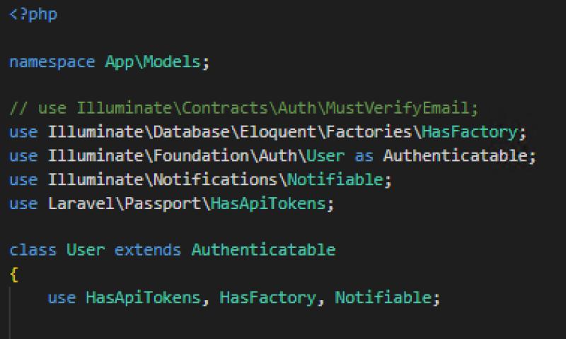 Laravel Passport setup