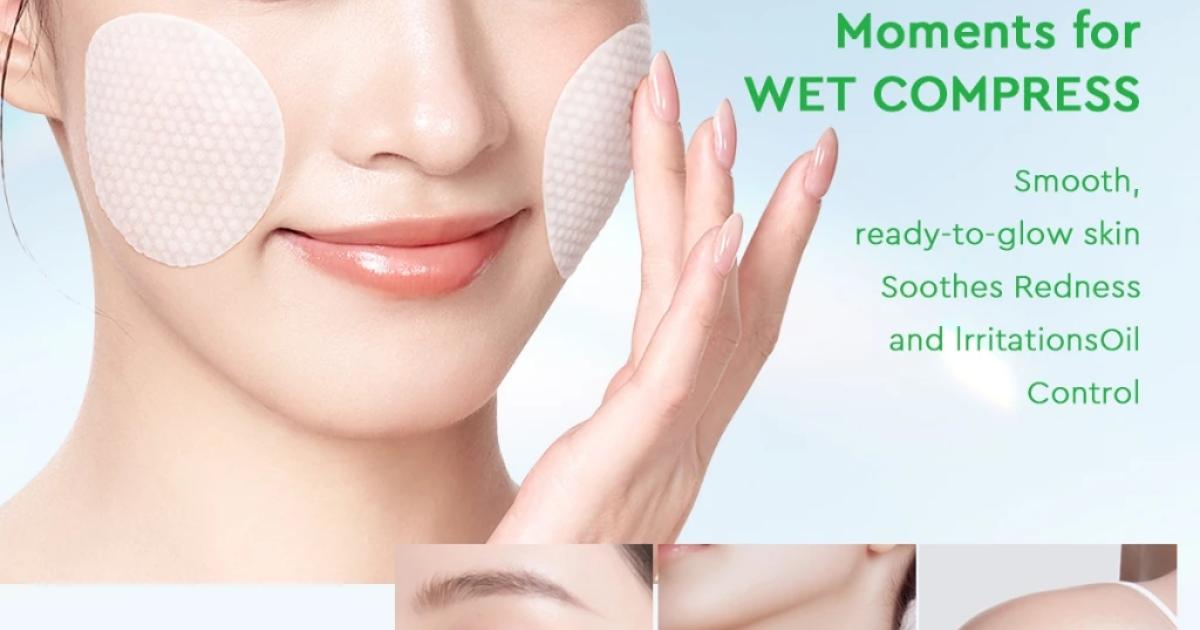 Glad2Glow Centella Salicylic Acid Exfoliating Toner Pad Clear Acne Patch Pimple Scars Soothing Skin