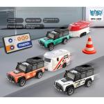 Mini Remote Control Car 1:64 Alloy Car Model with Light Off-road Vehicle Car Simulation Model Children Toys